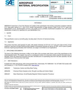 SAE AMS6281 Revision K
