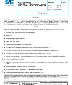 SAE AMS2400 Revision Y
