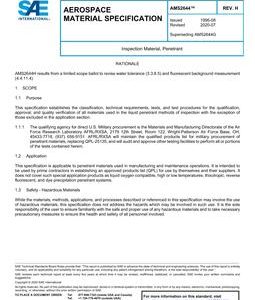 SAE AMS2644 Revision H
