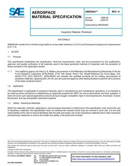 SAE AMS2644 Revision H SAE AMS2644 Revision H