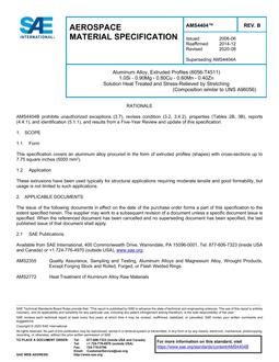 SAE AMS4404 Revision B SAE AMS4404 Revision B