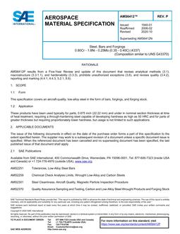 SAE AMS6412 Revision P