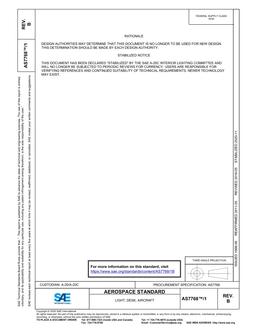 SAE AS7768/1 Revision B