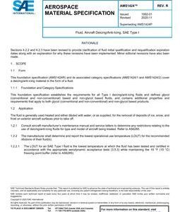 SAE AMS1424 Revision R