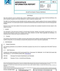 SAE AIR1749 Revision A