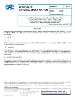 SAE AMS5950 Revision D SAE AMS5950 Revision D