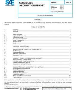 SAE AIR1609 Revision B