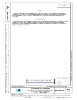 SAE AS81969/10 Revision A
