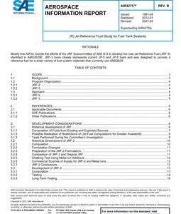SAE AIR4275 Revision B