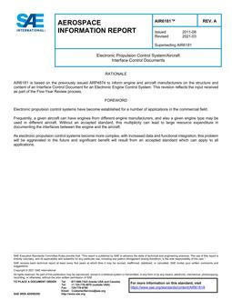 SAE AIR6181 Revision A SAE AIR6181 Revision A