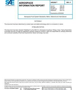 SAE AIR2000 Revision F