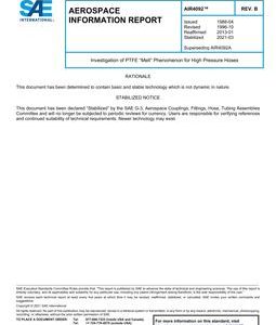 SAE AIR4092 Revision B