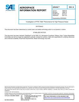 SAE AIR4092 Revision B SAE AIR4092 Revision B