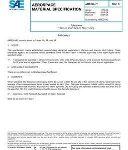 SAE AMS2244 Revision D