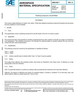 SAE AMS1650 Revision D