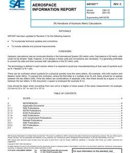 SAE AIR1657 Revision C