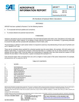 SAE AIR1657 Revision C SAE AIR1657 Revision C