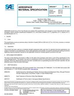 SAE AMS4409 Revision A