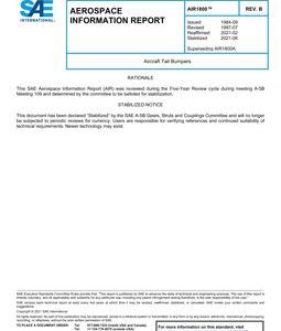SAE AIR1800 Revision B