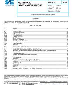 SAE AIR4766/2 Revision A