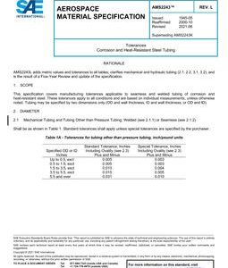 SAE AMS2243 Revision L