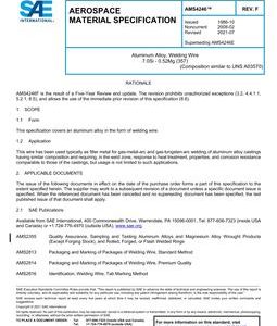 SAE AMS4246 Revision F
