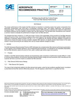 SAE ARP1827 Revision D