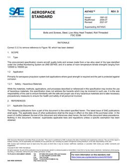 SAE AS7452 Revision D SAE AS7452 Revision D