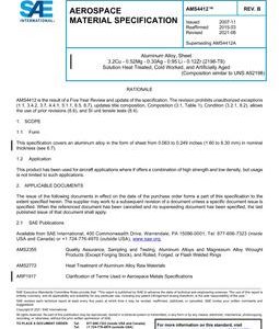 SAE AMS4412 Revision B