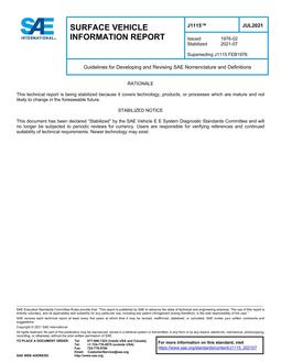 SAE J1115 SAE J1115