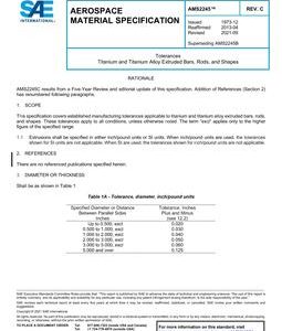 SAE AMS2245 Revision C