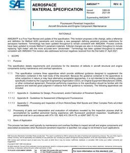 SAE AMS2647 Revision G