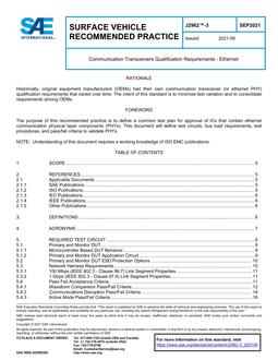 SAE J2962-3 SAE J2962-3