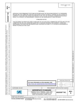SAE AS22520/42 Revision A SAE AS22520/42 Revision A
