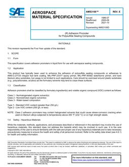 SAE AMS3100 Revision E SAE AMS3100 Revision E