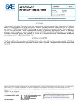 SAE AIR5909 Revision A SAE AIR5909 Revision A