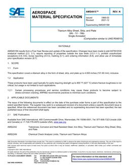 SAE AMS4915 Revision N SAE AMS4915 Revision N