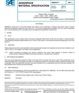 SAE AMS4976 Revision L