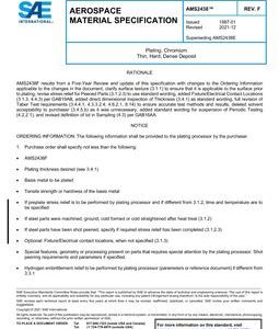 SAE AMS2438 Revision F