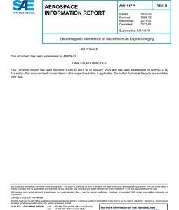 SAE AIR1147 Revision B