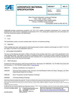 SAE AMS5400 Revision D SAE AMS5400 Revision D