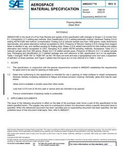 SAE AMS2431/6 Revision D