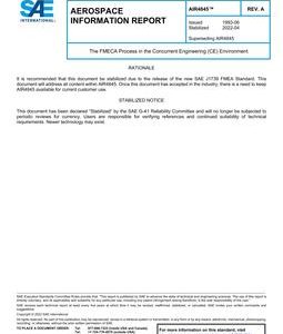 SAE AIR4845 Revision A