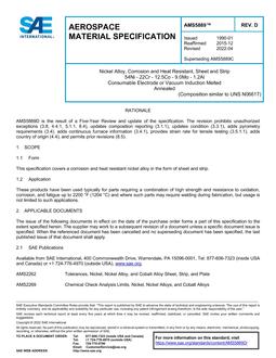 SAE AMS5889 Revision D SAE AMS5889 Revision D