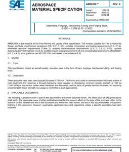 SAE AMS6330 Revision K