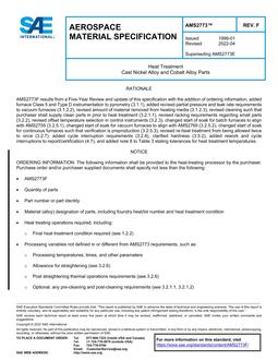 SAE AMS2773 Revision F SAE AMS2773 Revision F
