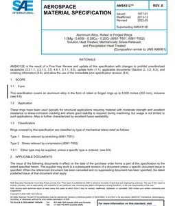 SAE AMS4312 Revision E