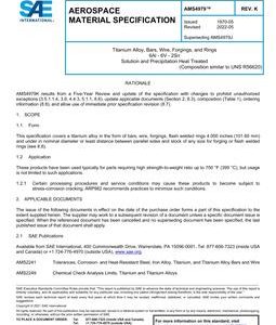 SAE AMS4979 Revision K