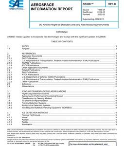 SAE AIR4367 Revision B