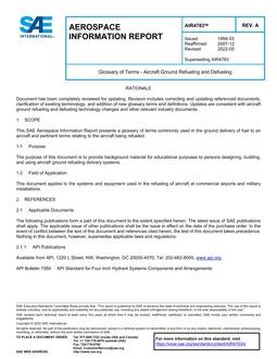 SAE AIR4783 Revision A SAE AIR4783 Revision A